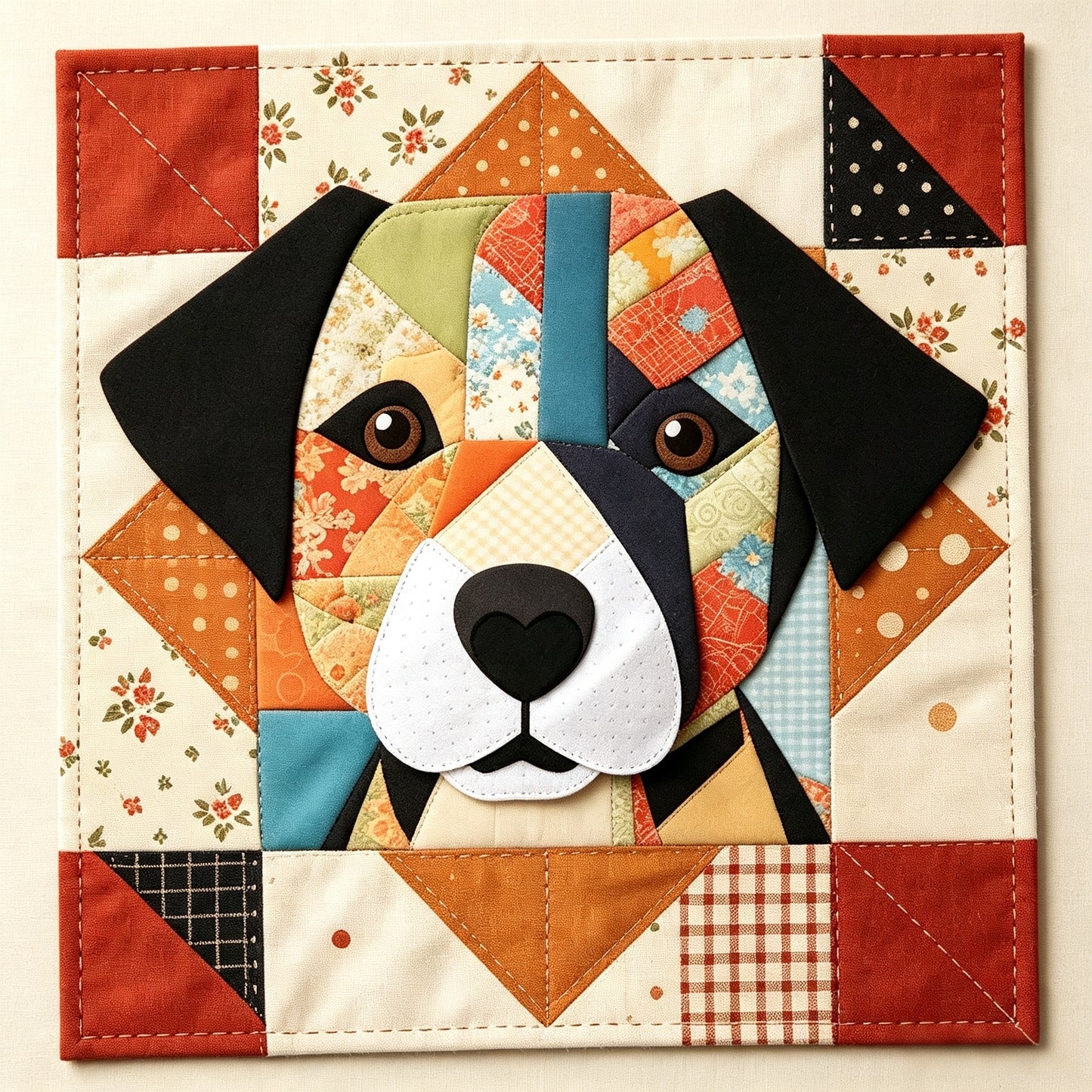 Dog Patchwork: Complete Tutorial Book Set | DIY Quilt Pattern Guide
