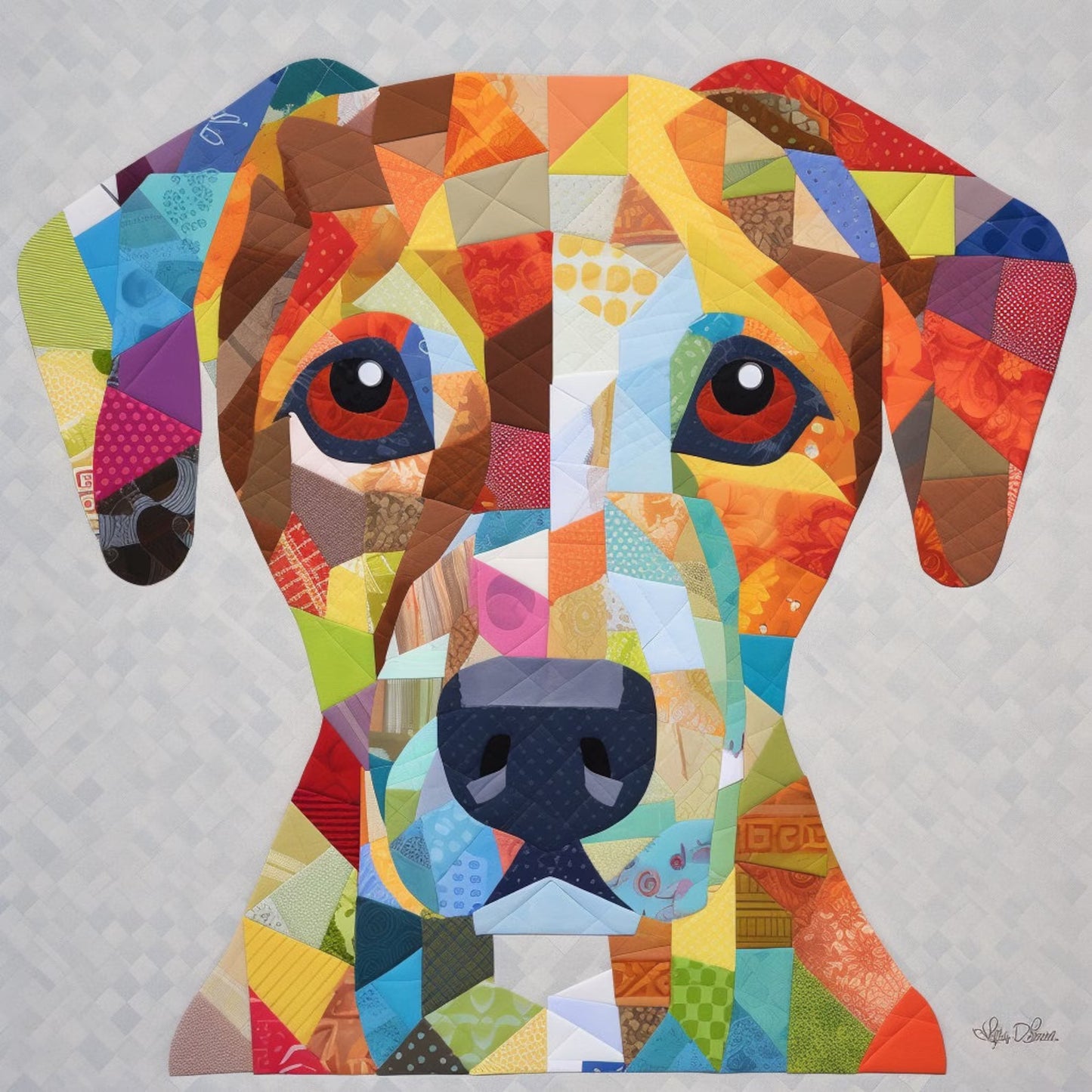 Patchwork puppy , dog quilt pattern , Patchwork sewing dog , Animal patchwork project , Sewing , Dog patchwork , puppy quilt pattern