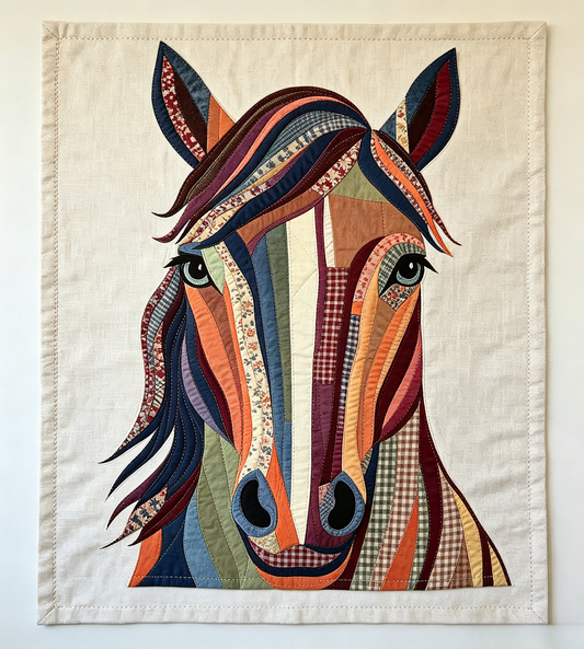 Horse Patchwork: Complete Tutorial Book Set | DIY Quilt Pattern Guide