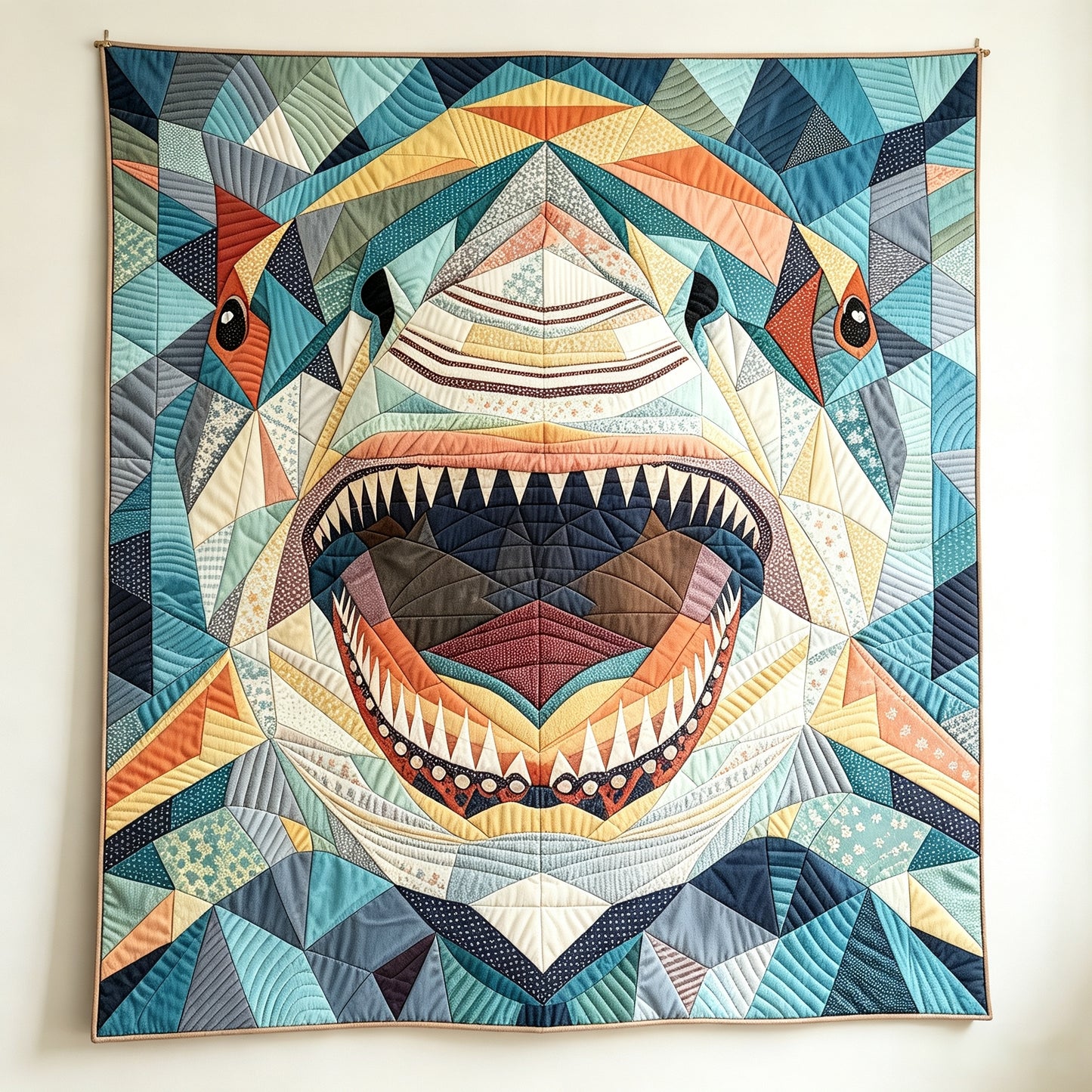 Shark Patchwork: Complete Tutorial Book Set | DIY Quilt Pattern Guide