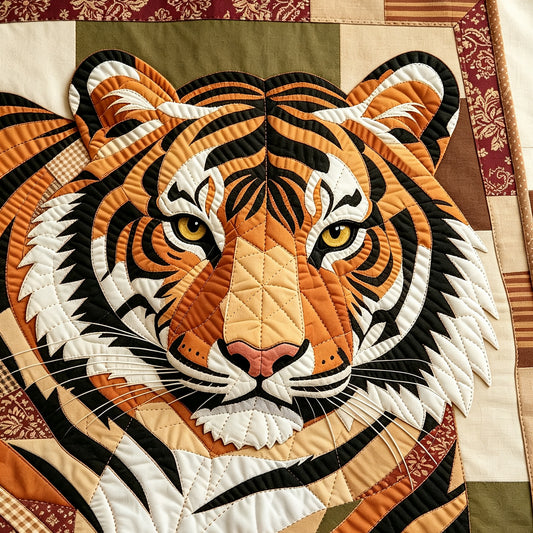 Tiger Patchwork: Complete Tutorial Book Set | DIY Quilt Pattern Guide