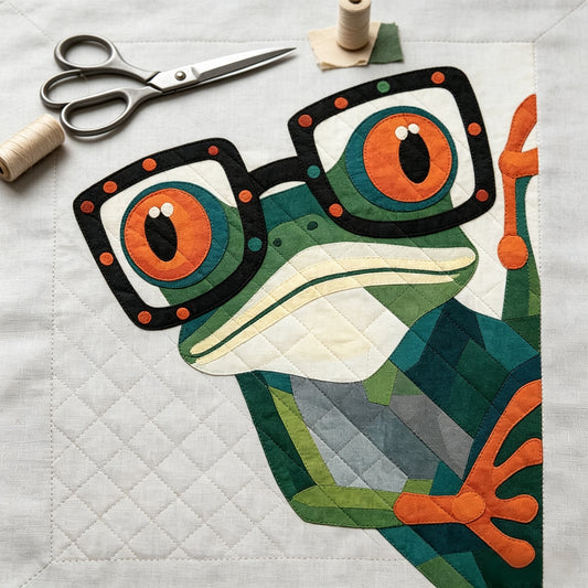 Frog Patchwork: Complete Tutorial Book Set | DIY Quilt Pattern Guide