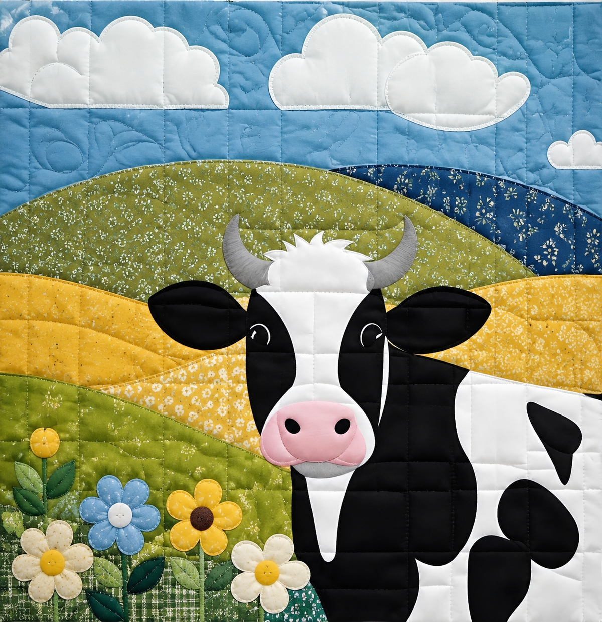 Cow Patchwork: Complete Tutorial Book Set | DIY Quilt Pattern Guide