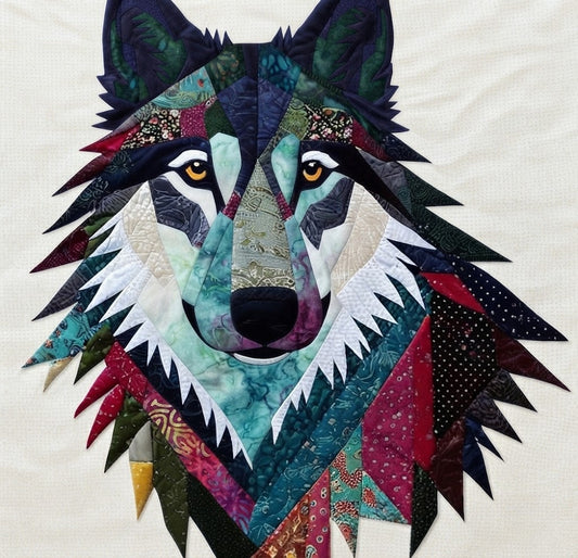 Wolf Patchwork: Complete Tutorial Book Set | DIY Quilt Pattern Guide
